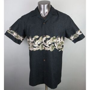 Mens RJC Hawaiian‎ Shirt Size M Short Sleeve Button Down Shirt Multicolor 154